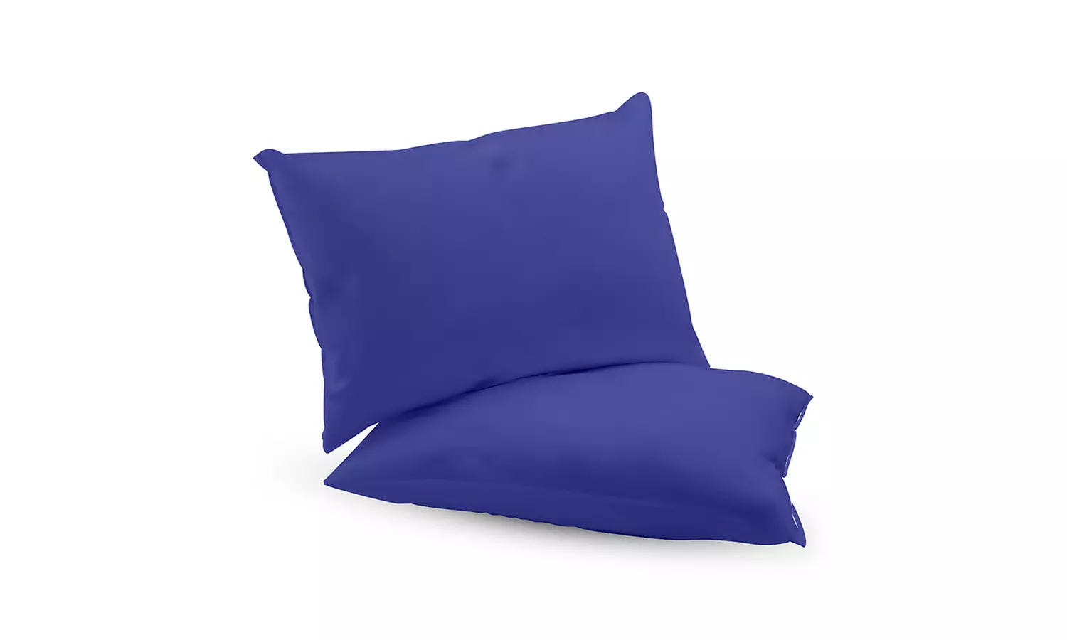King Queen Standard Pillowcase Pillow Case Egyptian Cotton Feel 1800 Count Case