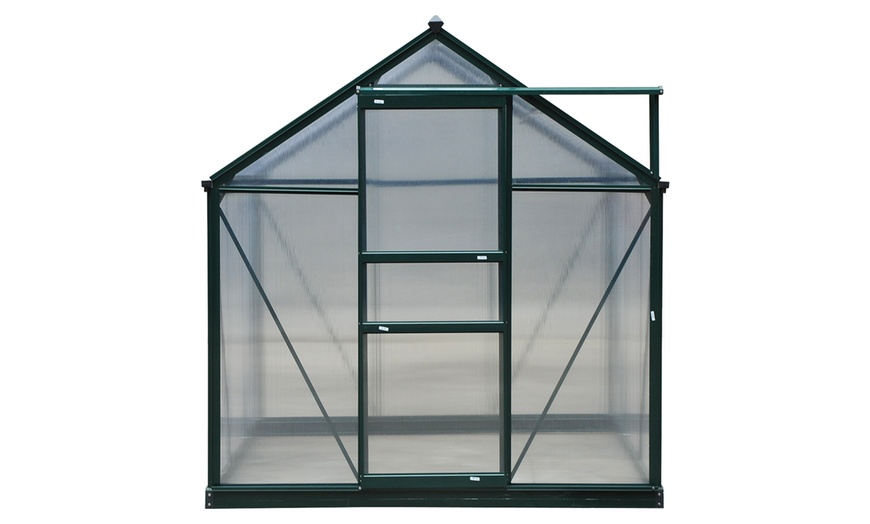 Image 10: Outsunny Walk-In Greenhouse