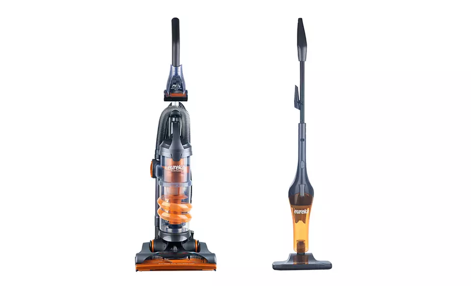 Eureka Bundle with the AirSpeed Ultra Pet and AirSpeed Bagless 2-in-1 Vacuums. Free Returns. - Primary Image