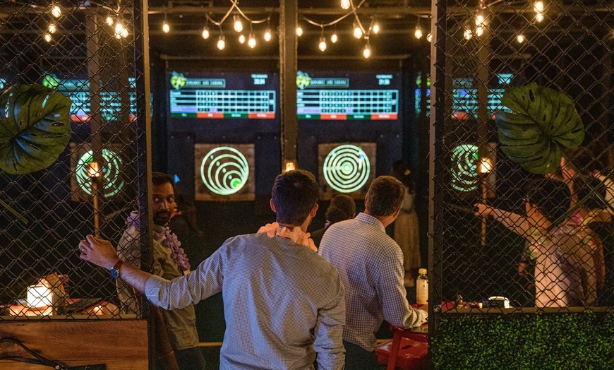 Image 9: Up to 32% Off Axe Throwing Experience at Bananas' Axe Cabana