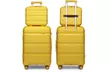 KONO One or Four Hard Shell Suitcases with 360° Swivel Wheels And TSA Lock - Image 5