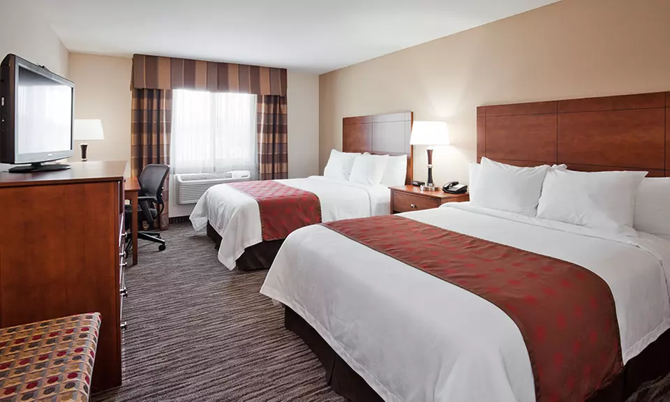 1-Night Stay for Two with Optional Pizza or Romance Package at Crossings by GrandStay Parkers Prairie in Minnesota - Primary Image
