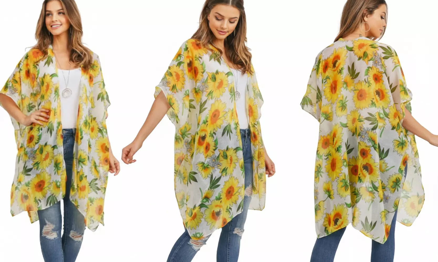 Women's Spring and Summer Kimono and Vest Collection