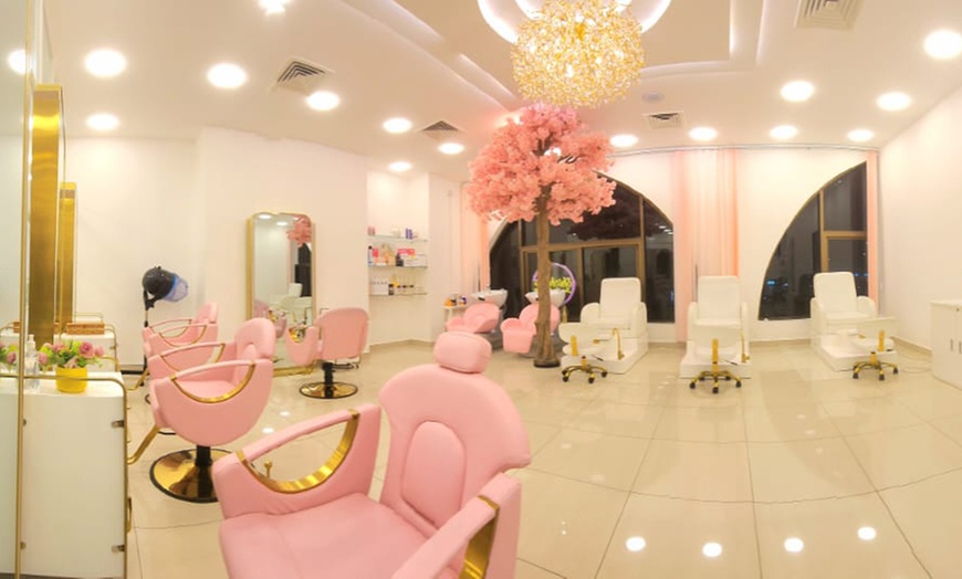 Image 1: Classic Manicure and Pedicure with Optional Foot Spa Or Gel Extensions