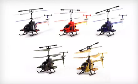 $44 for a Yiboo Remote-Controlled Helicopter with Built-In Video Camera ($109 List Price). Five Colors Available. - Second Medium