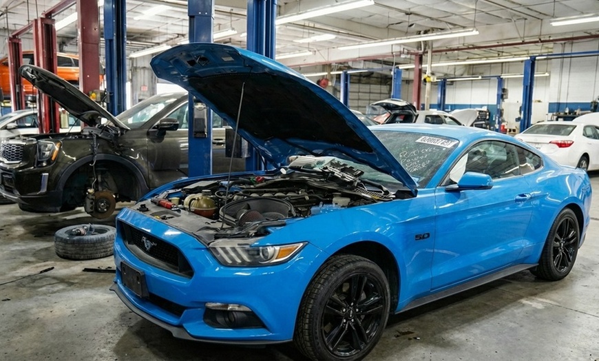 Image 4: Synthetic Blend or Full Synthetic Oil Change w/ Optional Tire Rotation