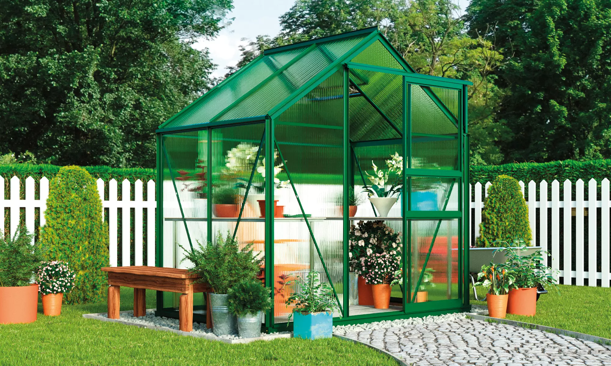 Garden Greenhouse Polytunnel Cloche and Protection Structure Range