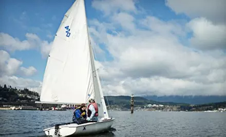 Three-Hour Sailing Lesson for One or Up to Eight from Rocky Point Sailing Association (Up to 58% Off) - Primary Image
