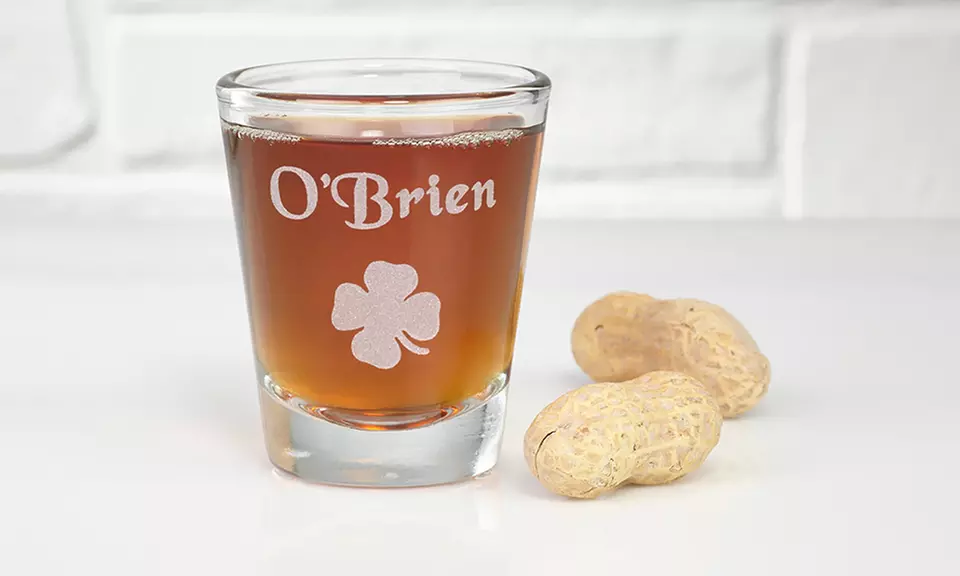 Personalized Irish Shot Glass or Beer Mug from Personalization Mall (Up to 61% Off) - Second Medium