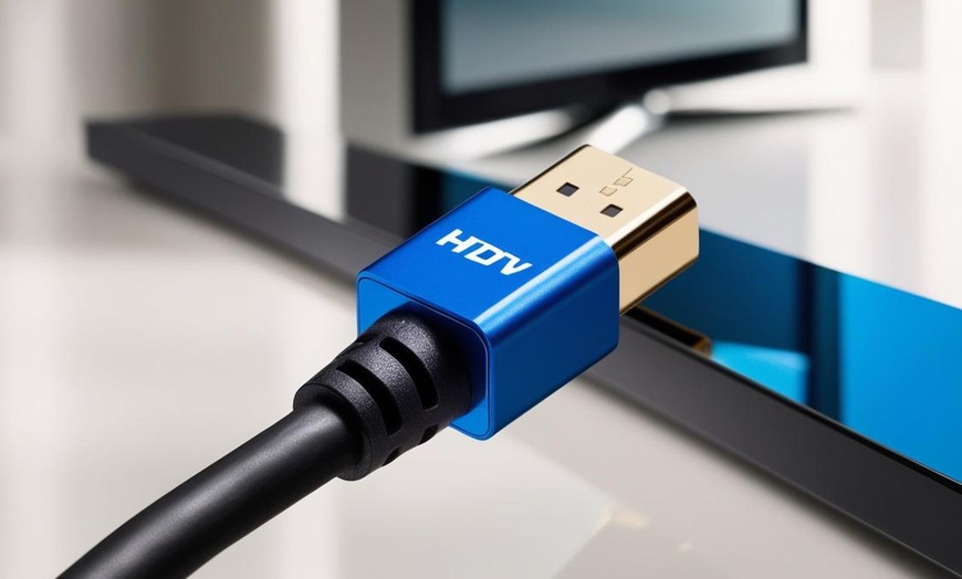 Image 5: Cable HDMI 4K de alta velocidad de 1,5 m 