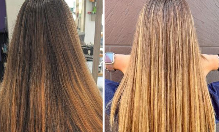 Image 12: Tratamiento capilar con queratina, colágeno y plancha en frío 