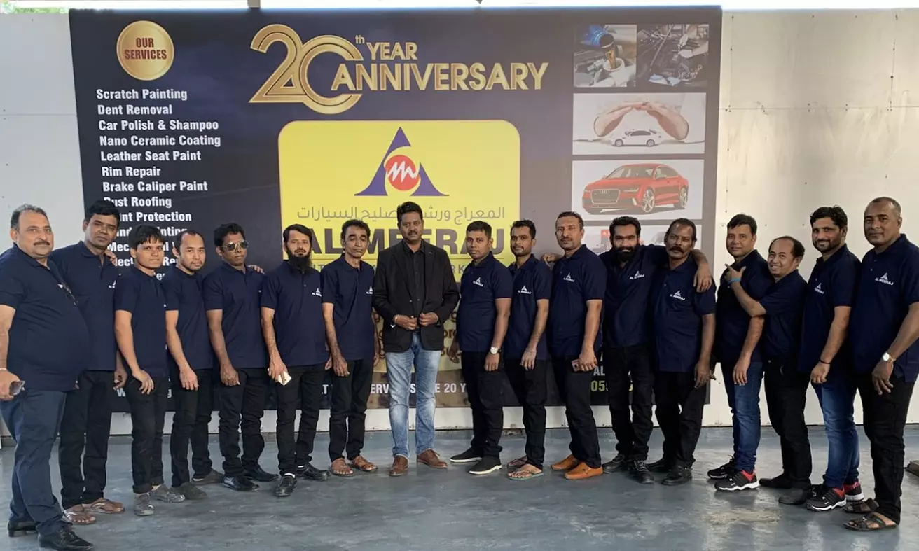 Scratch Repair And Paint Panel at Al Meeraj Auto Workshop