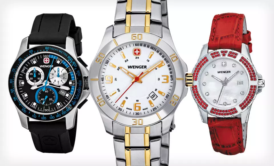 Wenger Men’s and Women’s Watches (Up to 70% Off). 18 Options Available. Free Shipping and Free Returns. - Primary Image