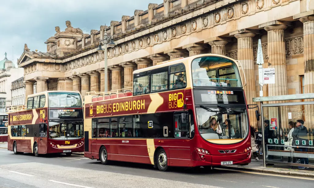 Edinburgh Bus Tour with Discover, Essential, or Explore Ticket