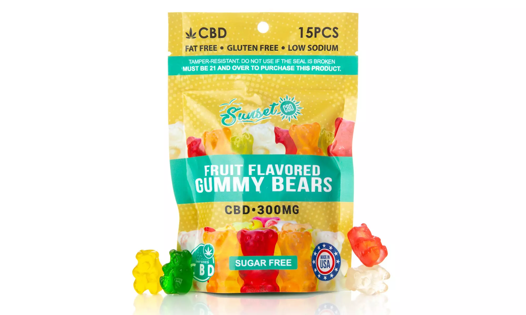 Groupon Exclusive High Potency CBD Infused Gummy Bundles (Kangaroo & Sunset)