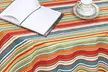 Ruvanti 70-inch Stain-Resistant Cotton Round Tablecloth - Second Medium