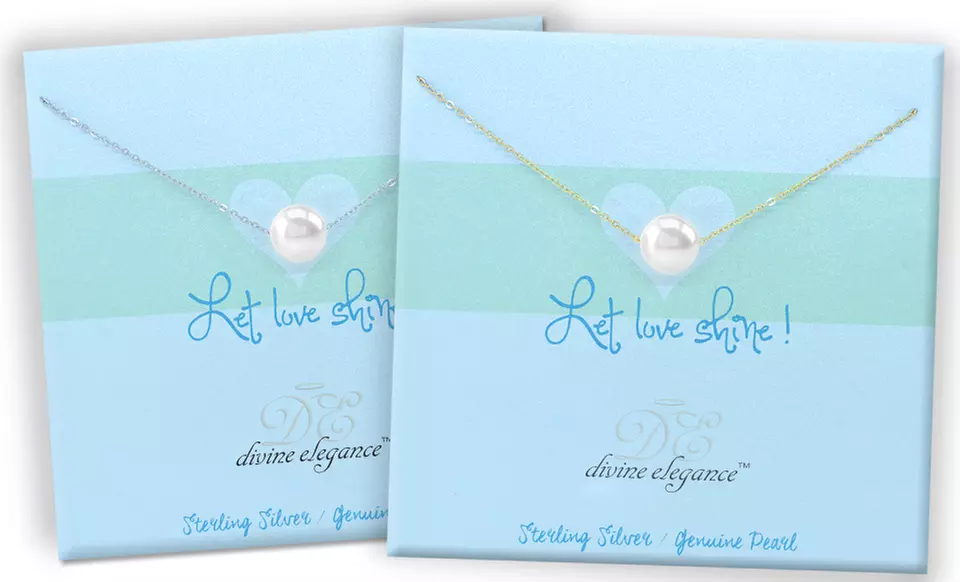 Sterling Silver Pearls of Hope Necklace - Primary Image