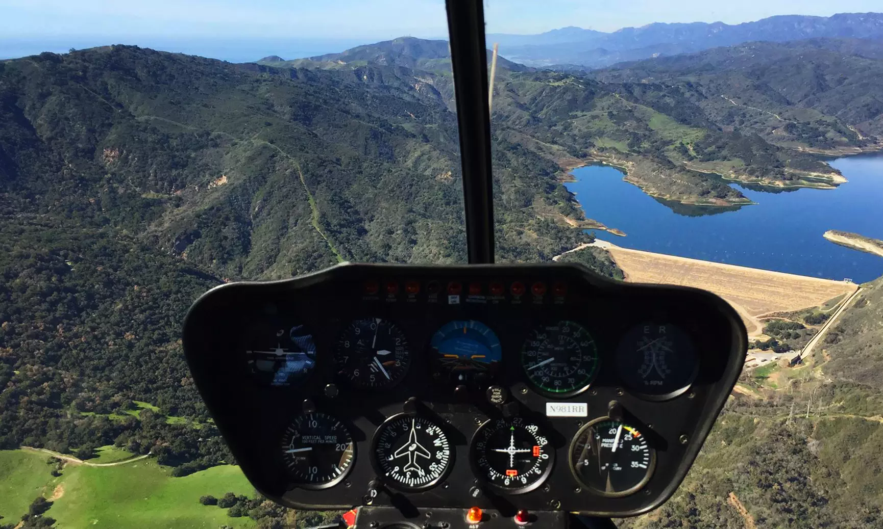Santa Barbara Helicopter City Tour for Two or Three (Up to 36% Off)  - Primary Image