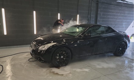 Lavage auto extérieur