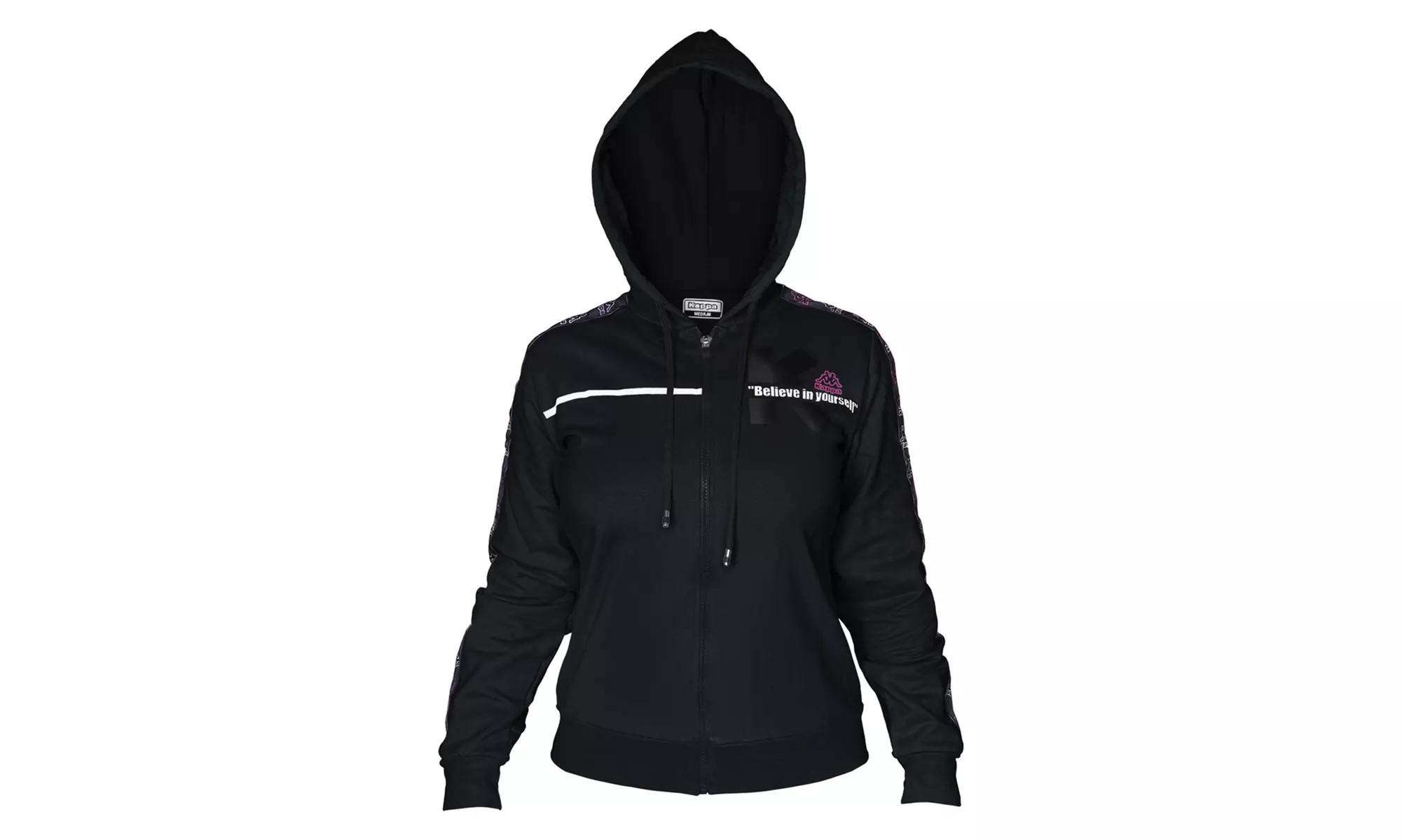 Felpa da donna Kappa in cotone felpato