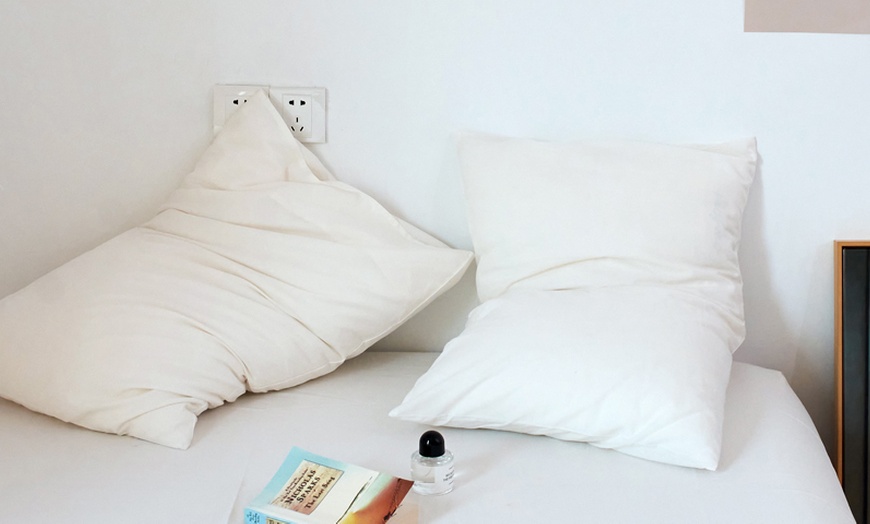 Image 54: Pure Cotton 2 Piece Pillowcase Set