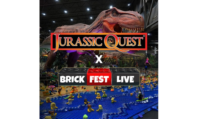 Jurassic Quest x Brick Fest Live - Up to 25% Off