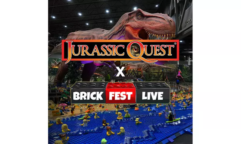 Jurassic Quest x Brick Fest Live - Up to 25% Off