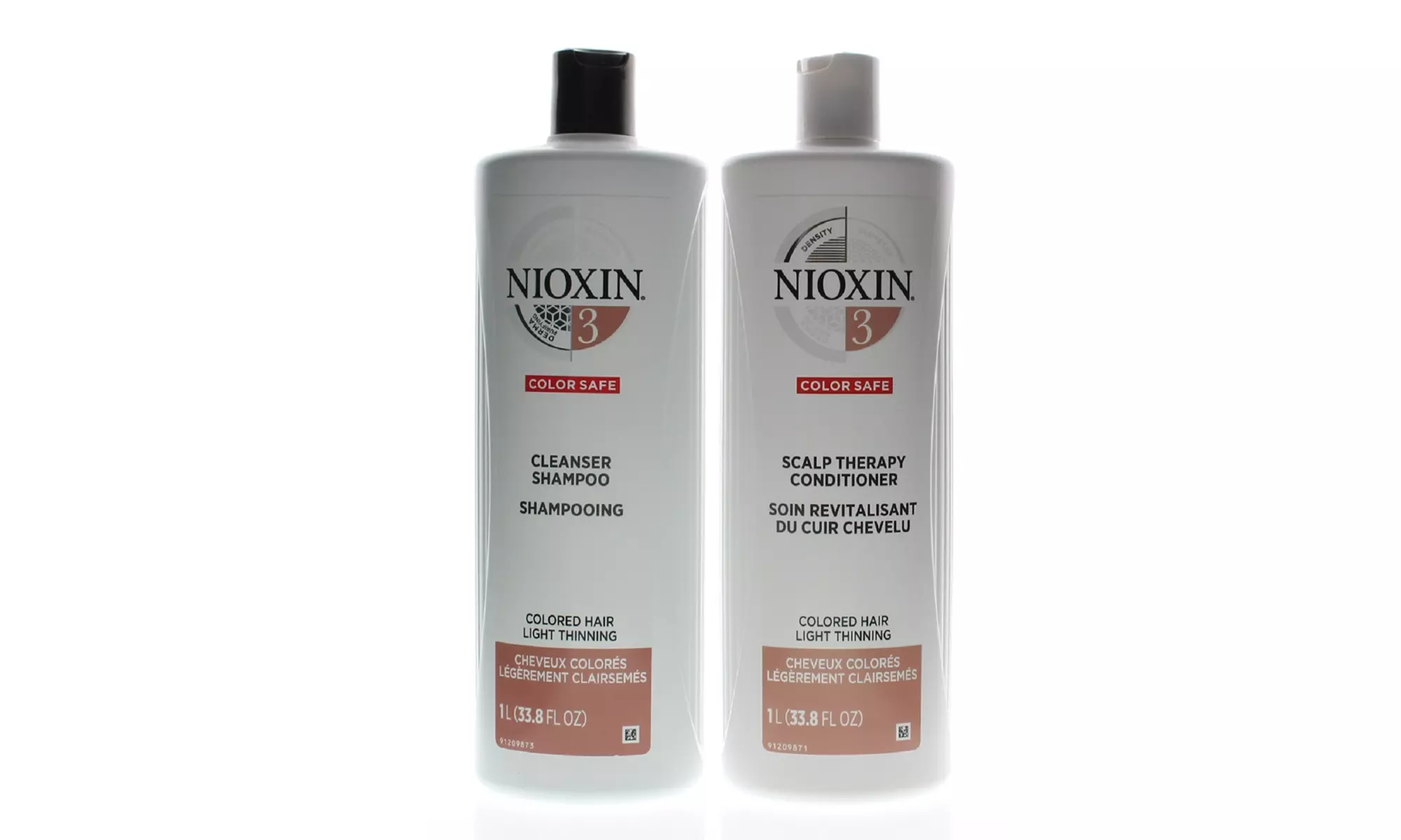 Nioxin Cleanser Shampoo, Scalp Therapy Conditioner, or Liter Duo (33.8oz)