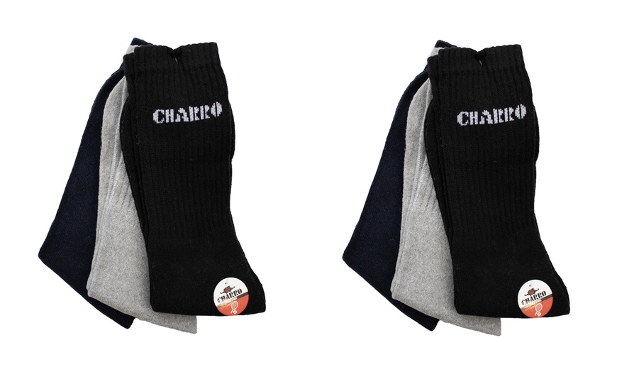 Image 6: 6er-, 12er- oder 24er-Pack El Charro Tennis-Socken