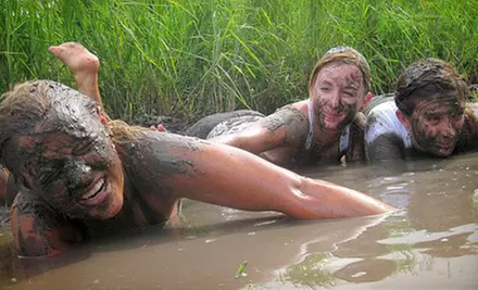 Avago Mud Run Entry for One or Two with Complimentary Beer and T-shirt on November 3 at Mahan Farm (Up to 61% Off) - Primary Image