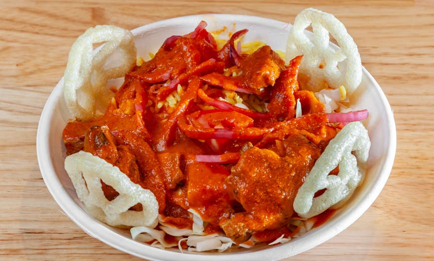 Image 7: Get $50–$150 Toward Food & Drinks at Me & Yogi Indian Kitchen
