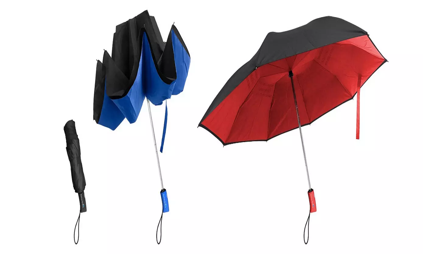 Better Brella Reverse Open/Close Compact Umbrella - Primary Image