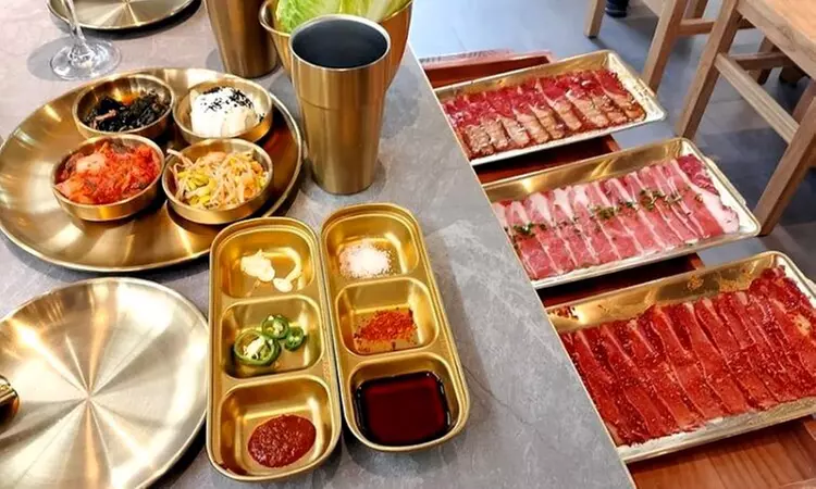 Menú de cocina coreana con opción a degustación barbacoa