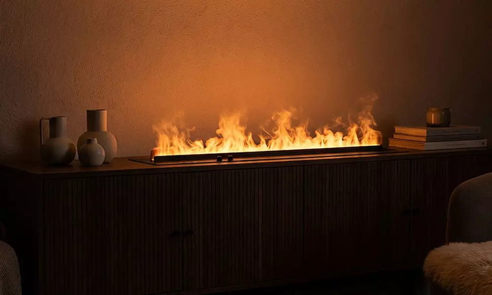 Home Deluxe LED-Wasserdampfkamin Odena zum Einbau oder mit Verkleidung