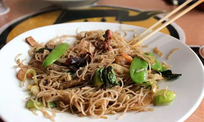 $10 or $17 Worth of Mongolian Grill and Sushi for Two or More at Kublai Khan  - Primary Image