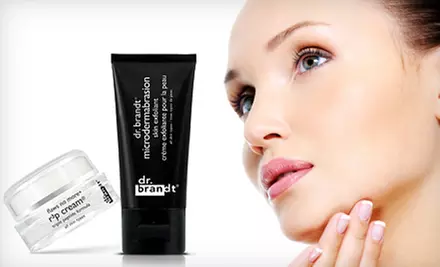 $29 for a Dr. Brandt Skincare Retexturizing Duo with Microdermabrasion Exfoliant and Flaws No More R3P Cream ($62.50 List Price). Free Shipping. - Primary Image