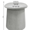 Image 13: Pouf im Pilz-Design mit integriertem Stauraum