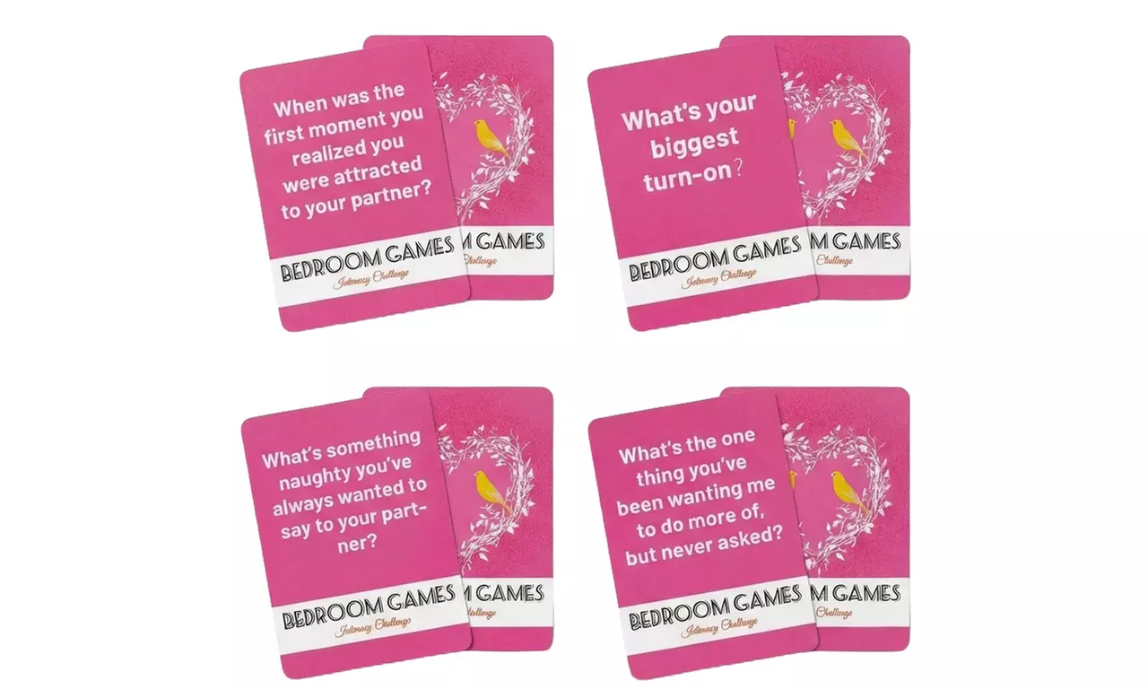 50 Schlafzimmer-Flashcards für Paare - Second Medium