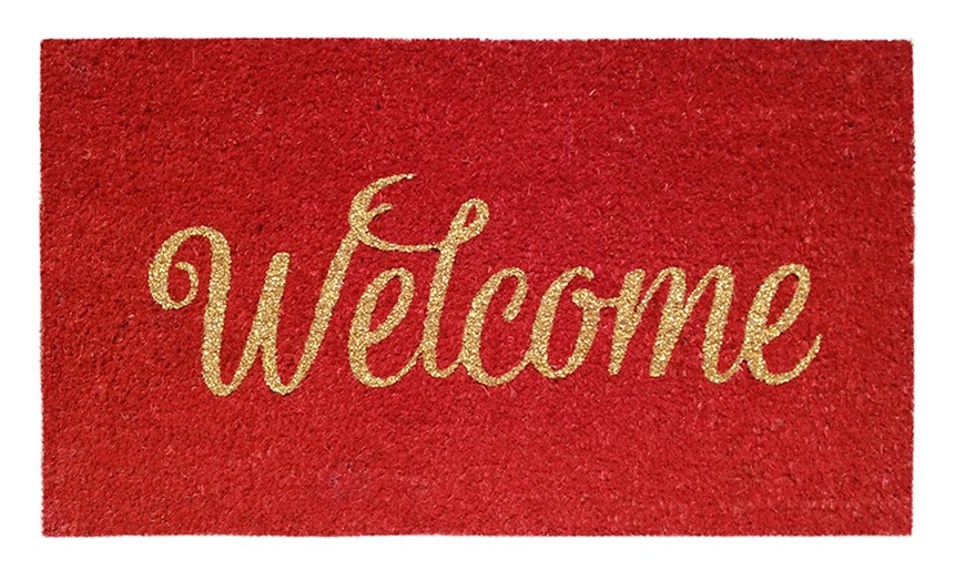 Image 115: Zerbino in cocco con retro antiscivolo