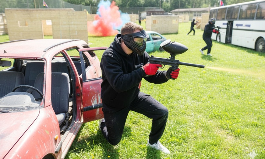 Image 1: 3 Std. Paintball inkl. Leihausrüstung und 200 Paints für 1-4 Personen