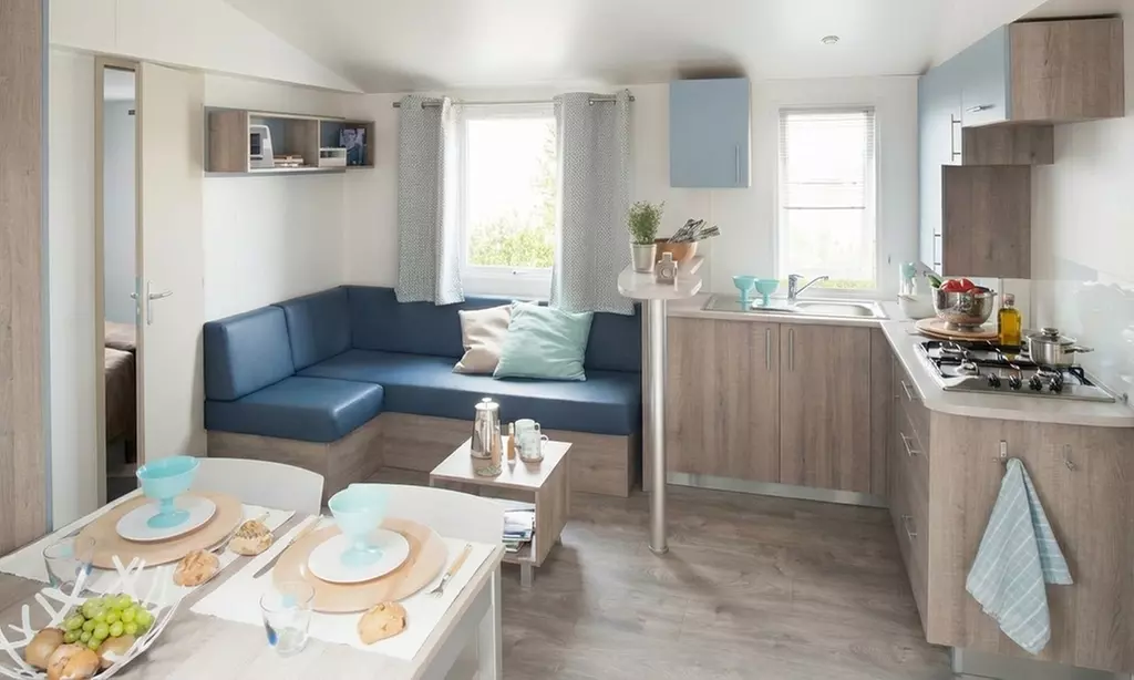 Sandrans : 2 ou 3 nuits en mobil home avec apéritif