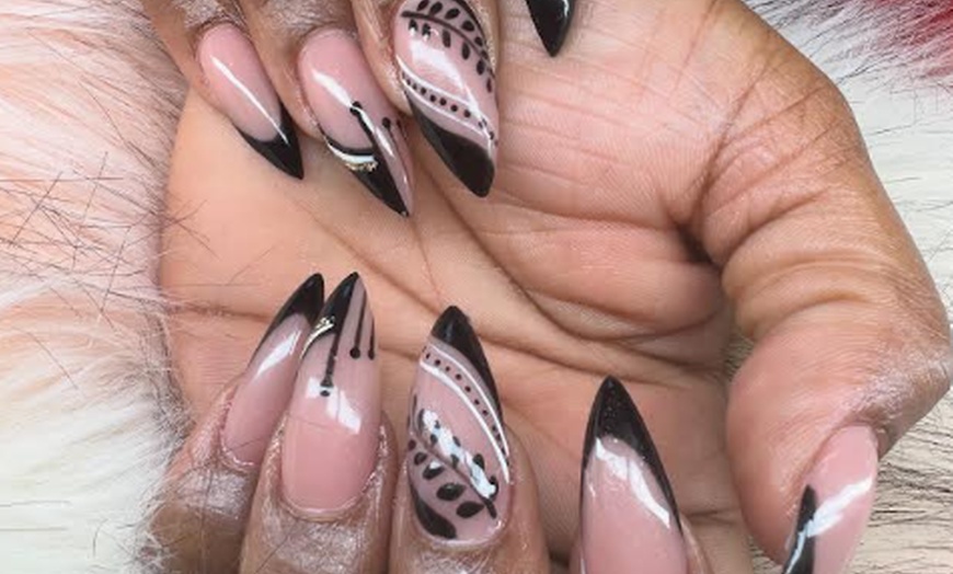 Image 2: Deluxe / Regular Pedicure, Gel Manicure, Short Gel-x Nails, & More
