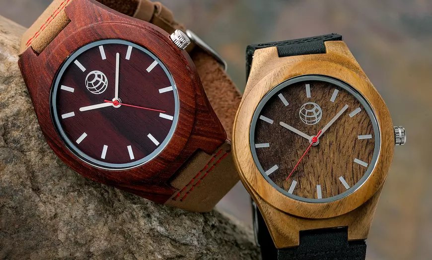 Image 6:  Montre en bois Earth Wood 