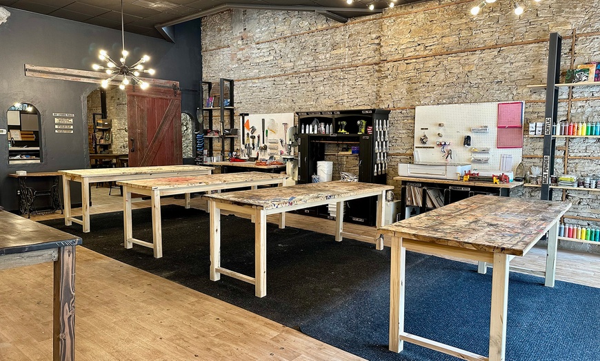 Image 2: Craft Your Own Custom Cutting Board at Fisk Avenue DIY Workshop