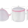 Image 3: 90L Large Laundry Basket Mesh Laundry Wash Bags for Socks Underwear Hosiery Bras