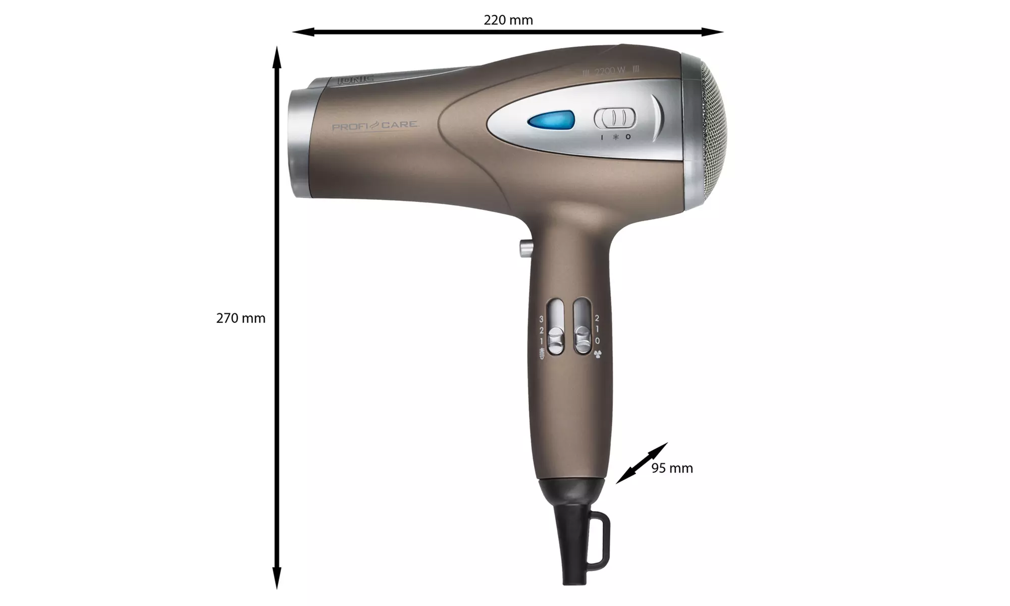 Proficare 2200-W-Haartrockner