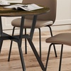 Image 6: Small Kitchen Table with Black Steel Legs, Dining Table