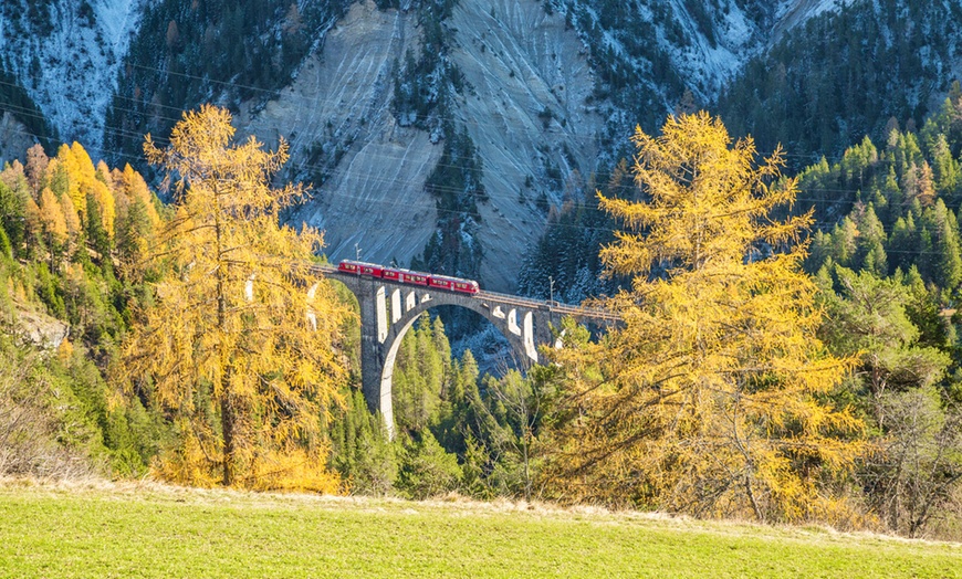 Image 9: Biglietto Trenino Rosso Tirano/Saint Moritz o Saint Moritz/Tirano