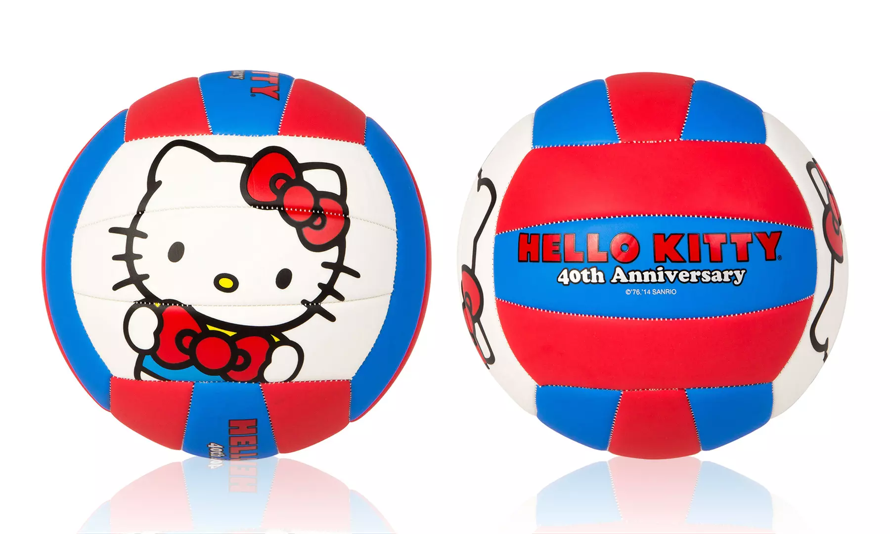 Hello Kitty 40th Anniversary Youth-Size Volleyball - Primary Image