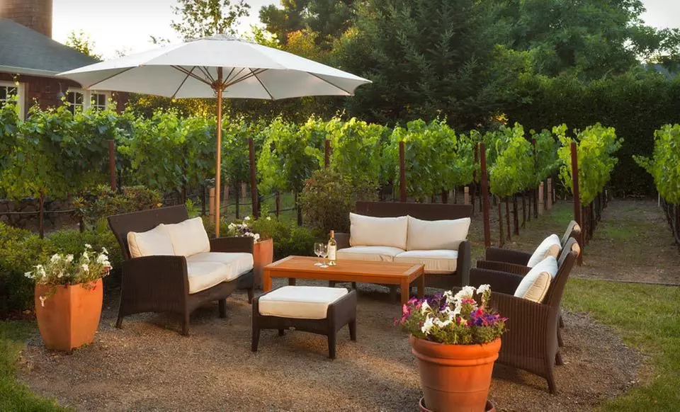 One- or Two-Night Stay with a Bottle of White Wine and Wine Tasting at La Residence in Napa Valley - Second Medium